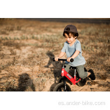 Bicicleta de equilibrio ultraligera de aleación de aluminio de 8 pulgadas para niños